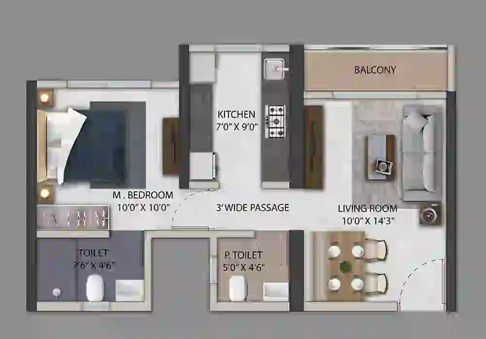 1bhk